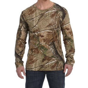 Camisetas de Caza de Primera Calidad, Ropa Cómoda para Exteriores, Diseño de Logotipo Personalizado, Camisetas de Caza Duraderas para Venta en Línea, Ropa de Caza - Product Image 1