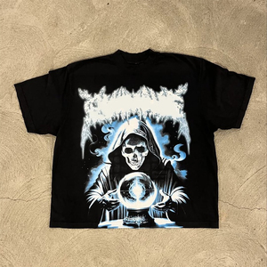T-shirts en gros pour hommes, T-shirts de sport à manches courtes en polyester et coton, T-shirts unis et amples pour hommes - Product Image 2