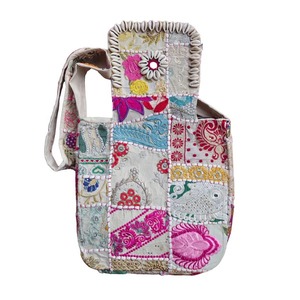 Indian Exporter Noorja Kambhari Art <b>Patchwork</b> Shoulder Handmade Ethnic Style Designer Sling <b>Bag</b> Women Available At Best price - Product Image 3