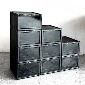 Boîte de rangement pour chaussures en plastique Swift Courser Display SB-X1-A 28(L)x36(W)x18(H)cm à des fins de présentation - Product Image 1