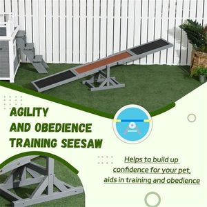 Wooden Dog Agility Seesaw Obstacle Training Equipment for Canine Sports - Product Image 6