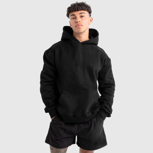 Sudaderas con Capucha de Algodón Grueso de Alta Calidad, 400 g/m², Sudadera Personalizada con Forro Polar, Transpirable, con Bordado, para Hombre, Servicio OEM - Product Image 1