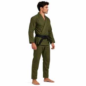 Traje de artes marciales BJJ premium, diseñado con tela duradera, sensación ligera y construcción segura para el rendimiento diario. - Product Image 4