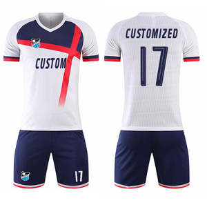 Conjunto de Uniforme de Fútbol con Logotipo Personalizado Directo de Fábrica – Kits de Entrenamiento Sublimados para Equipos, Camisetas de Fútbol para Hombre, 100% Poliéster de Secado Rápido - Product Image 4