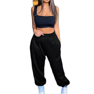 Pantalones de chándal de calidad superior para mujer, pantalones de chándal para mujer, pantalones de chándal de cintura alta y joggers, Algodón hecho a medida para mujer - Product Image 3