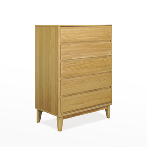 Nordic Style Wooden Dresser with Custom Size and Finish Rubberwood chest of Drawers for B2B Buyers - Product Image 1