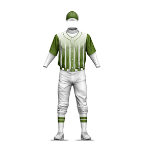 Conjunto de Uniforme de Béisbol Unisex, Jersey a Rayas Azul y Blanco con Pantalones Blancos, Poliéster Transpirable, Estampado Digital, Ropa para Adultos - Product Image 5