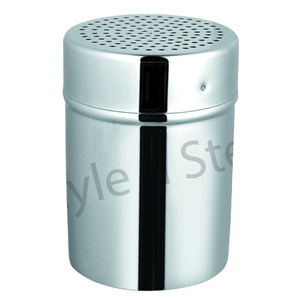 Agitateur à épices et herbes en acier inoxydable, shakers à fromage en métal, shakers à fromage, acier inoxydable de 7 cm - Product Image 1