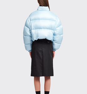 Chaqueta de Invierno para Mujer, Acolchada, con Capucha, Ligera, Resistente al Viento, Transpirable, para Exteriores, de Color Sólido, Gruesa, Informal, para el Frío - Product Image 4