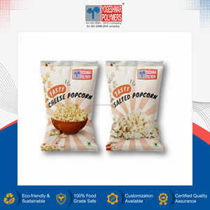 Sachets en plastique multicolores de qualité supérieure, de qualité alimentaire, à fermeture centrale, imprimés en héliogravure pour l'emballage de pop-corn, pour acheteurs en gros - Product Image 2