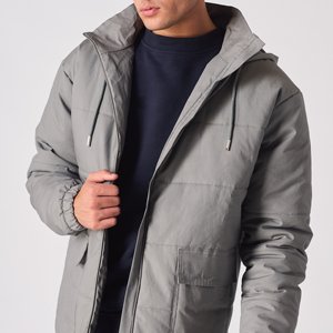 New Arrival Men Custom Logo And Size High Quality <b>Thin</b> Hooded <b>Puffer</b> <b>Jackets</b> for Winter Wear Season Adults Streetwear - Product Image 6