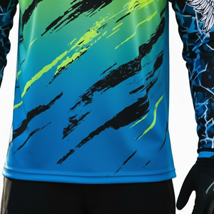 Jersey de Motocross Sublimado de Manga Larga, Diseño Personalizado, Secado Rápido, Transpirable, Antiarrugas, Invierno, Poliéster, Carreras de Motociclismo - Product Image 5