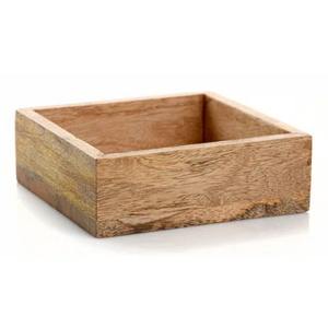 Porta Servilletas de Madera Maciza Natural para Mesa de Comedor, Organizador de Servilletas de Cocina, Porta Servilletas de Madera Rústico Estilo Granja para Comedor - Product Image 1