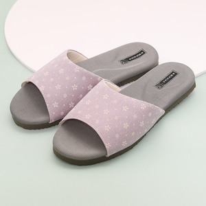 Vero&nique Purple Bamboo Charcoal Odor-Resistant <b>Slippers</b> - Elegant and Simple Home Decor - Product Image 2