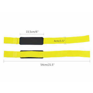 Soft Neoprene Non-Slip Adjustable <b>Weight</b> <b>Training</b> Straps for Deadlift Gym Workout Grip Support Strength Equipment - Product Image 3