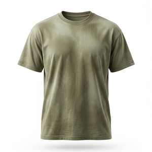 T-Shirt Personalizzata a Vestibilità Regolare, Produttore OEM, <span class=keywords><strong>Abbigliamento</strong></span> Ecologico in Misto Cotone ad Asciugatura Rapida per <span class=keywords><strong>Uomo</strong></span> - Product Image 1