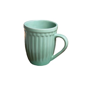Juego de 3 platos de ensalada de cerámica verde menta, producto de Venta caliente Vintage, Taza de cerámica hecha a mano impresa, tazas de café - Product Image 1