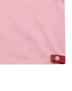 Men <b>Light</b> Pink Sleeveless Tank Top And Shorts Set Casual Summer Cotton Outfit Red Trim Drawstring Two Piece Set Stylish Fit - Product Image 4