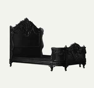 Cama King Size Clásica de Lujo Tapizada, Madera de Caoba Sólida, Estilo Europeo, Muebles de Dormitorio Ensamblados - Product Image 2