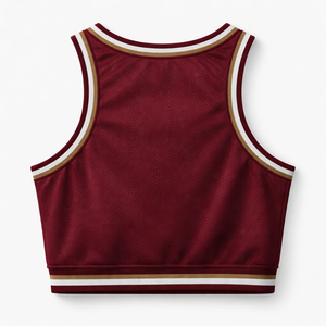 Camiseta Deportiva Corta de Baloncesto Personalizada al por Mayor para Mujer - Opciones OEM Disponibles del Fabricante - Product Image 2