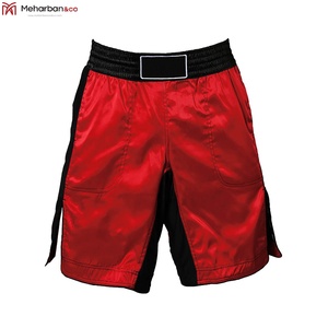MMA-pantalones cortos de tela súper suave, Shorts elásticos de residuos MMA - Product Image 4