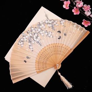 พัดไม้ไผ่ทำมือแบบดั้งเดิมสำหรับตกแต่งบ้านและของที่ระลึกขายส่ง - Product Image 6