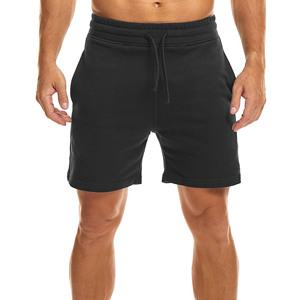 Workout Fitness Shorts For Men Solid Comfort <b>Elastic</b> Waistband Breathable Quick Dry Eco-Friendly Casual Men's Joggers Shorts - Product Image 1