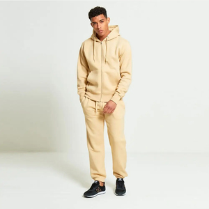 Ventes en gros de sweats et leggings d'hiver personnalisés pour hommes, ensemble de deux pièces pour le sport, la remise en forme, survêtement pour hommes - Product Image 6