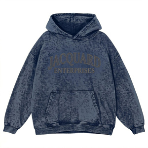 เสื้อฮู้ดดี้โอเวอร์ไซส์ผ้าฝ้ายพรีเมียมเนื้อหนา สไตล์สตรีทแวร์ สำหรับผู้ชาย - Product Image 6