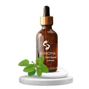 Extrait liquide de Tulsi de qualité supérieure, ingrédient en vrac pour les fabricants de mélanges à base de plantes, de produits de soin de la peau et de produits à base de plantes. - Product Image 1