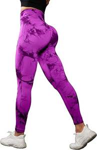 Leggings Deportivos para Mujer, Cintura Media, Elásticos, Anti-UV, Ecológicos, Transpirables, Sin Costuras, Spandex/Nailon - Product Image 3