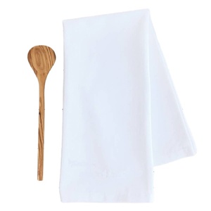 100% Cotton <b>Linen</b> Woven Quick-Dry Plain White <b>Tea</b> <b>Towel</b> Soft Blank 50x70 CM for Sublimation - Product Image 3