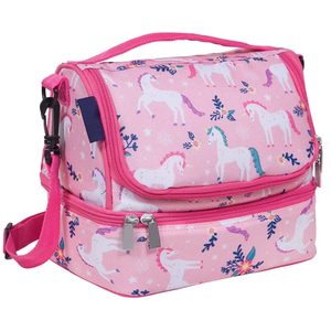 Sacs isothermes personnalisables Wilson, boîte à lunch isolée en tissu Oxford durable, différents motifs de dessins animés, sac à repas en polyester - Product Image 1