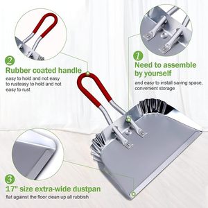 Balayette à poussière en aluminium de qualité supérieure pour le nettoyage domestique et commercial - Product Image 4