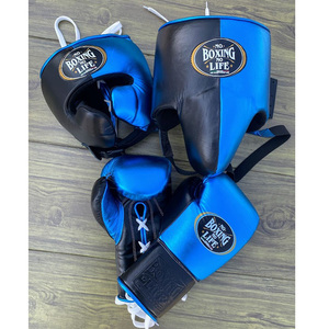 Guantes, Casco y Protector Inguinal Profesional Ajustable para Boxeo y Sparring para Hombres - Todos los Colores Disponibles - No Boxing No Life - Product Image 1