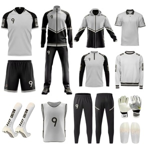 Maillot de football personnalisé par sublimation, ensemble uniforme de club de football, kit uniforme de gardien de but pour hommes 100% polyester UPF 50 - Product Image 3