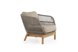 COVE Comfortable Resort Style Teak and <b>Rattan</b> Outdoor <b>Sofa</b> for Hotel and Hospitality Projects - Product Image 2