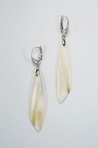 Boucles d'oreilles spirales en corne de créateur, faites à la main, bijoux ethniques, boucles d'oreilles tendance contemporaines pour filles, qualité supérieure - Product Image 5