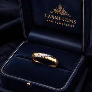 14k Gold Plated Natural Diamond Vintage Engagement <b>Ring</b> Slim Band Trendy for Women and Men - Product Image 6