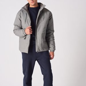 New Arrival Men Custom Logo And Size High Quality <b>Thin</b> Hooded <b>Puffer</b> <b>Jackets</b> for Winter Wear Season Adults Streetwear - Product Image 2