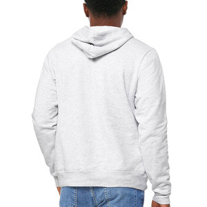 Sweat à capuche d'hiver mi-lourd pour femmes et hommes, style ample, doux, en polaire, uni, teint - Product Image 1