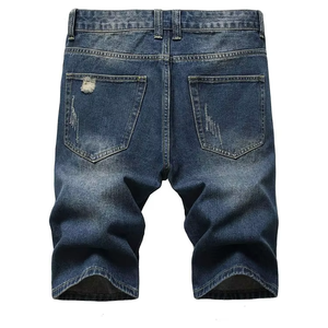 Latest Design High Quality Denim Short Oem Custom Logo Denim Shorts Classic Short <b>Jeans</b> shorts for <b>Men</b> <b>men's</b> Shorts oem - Product Image 2