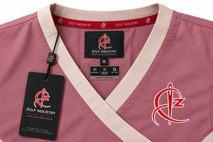 Ensemble d'uniformes infirmiers en tissu tissé polyester/coton de haute qualité, unisexe, service OEM/ODM, blouses d'hôpital, couleurs et tailles personnalisées - Product Image 2