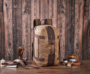 Bolsa de Viaje de Lona y Cuero con Cierre, Impermeable, con Logotipo Personalizado LCTB-0072 - Product Image 3