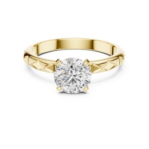 1.50 CT Round Brilliant Cut Moissanite Solitaire <b>Ring</b> 925 Sterling Silver <b>Dainty</b> Engagement <b>Ring</b> Minimalist Wedding Promise <b>Ring</b> - Product Image 5