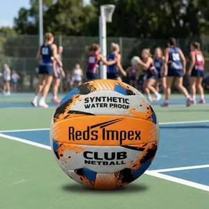 Balón de Netball Personalizado de Caucho Sintético Premium, Resistente a la Intemperie, con Alta Adherencia, Diseño Ligero, para Juego en Interiores y Exteriores - Product Image 6