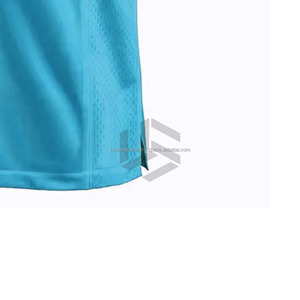 Jersey de Fútbol Americano Premium al por Mayor, Logotipo Personalizado, Poliéster Genuino, Azul Rey y Naranja, Malla Transpirable, Corto, Alta Calidad - Product Image 5