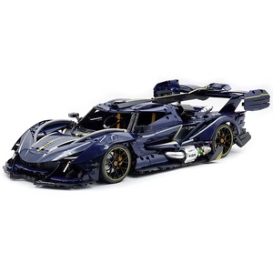 Nouveau modèle de véhicule de course sportif GULY 10641 al Cool Speed à l'échelle 1:8, blocs de construction pour décoration de bureau, jouets de montage DIY, cadeaux de Noël - Product Image 1