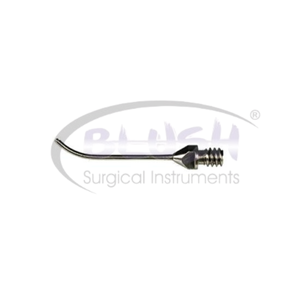IA 22G Curved Tip for Coaxial System Ophthalmic Irrigation Aspiration Cannula Cataract Surgery Instrument By <b>Blush</b> Surgical - Product Image 3
