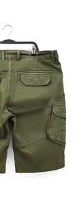 Shorts cargo en coton pour homme, taille mi-haute, fermeture boutonnée, multi-poches, décontractés, utilitaires, pour l'été et les activités de plein air - Product Image 6